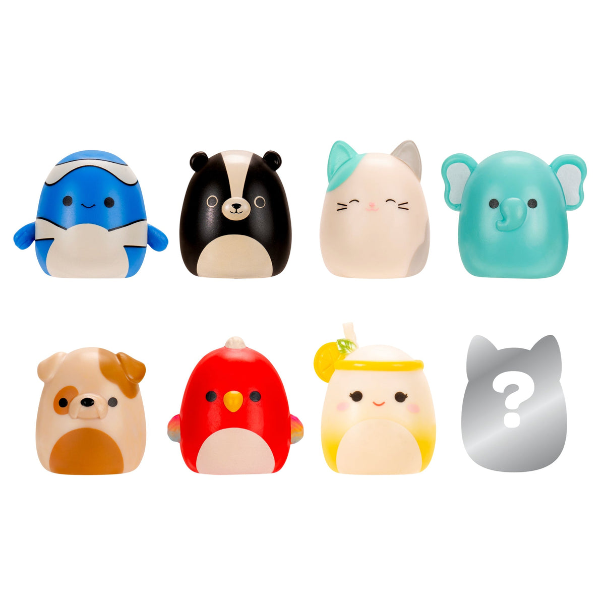 Squishmallows Recommended | Squish-a-longs Mini-Squish 8-Pack Style 4 | Jazwares