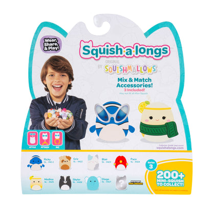 Squishmallows Recommended | Squish-a-longs Mini-Squish 8-Pack Style 4 | Jazwares