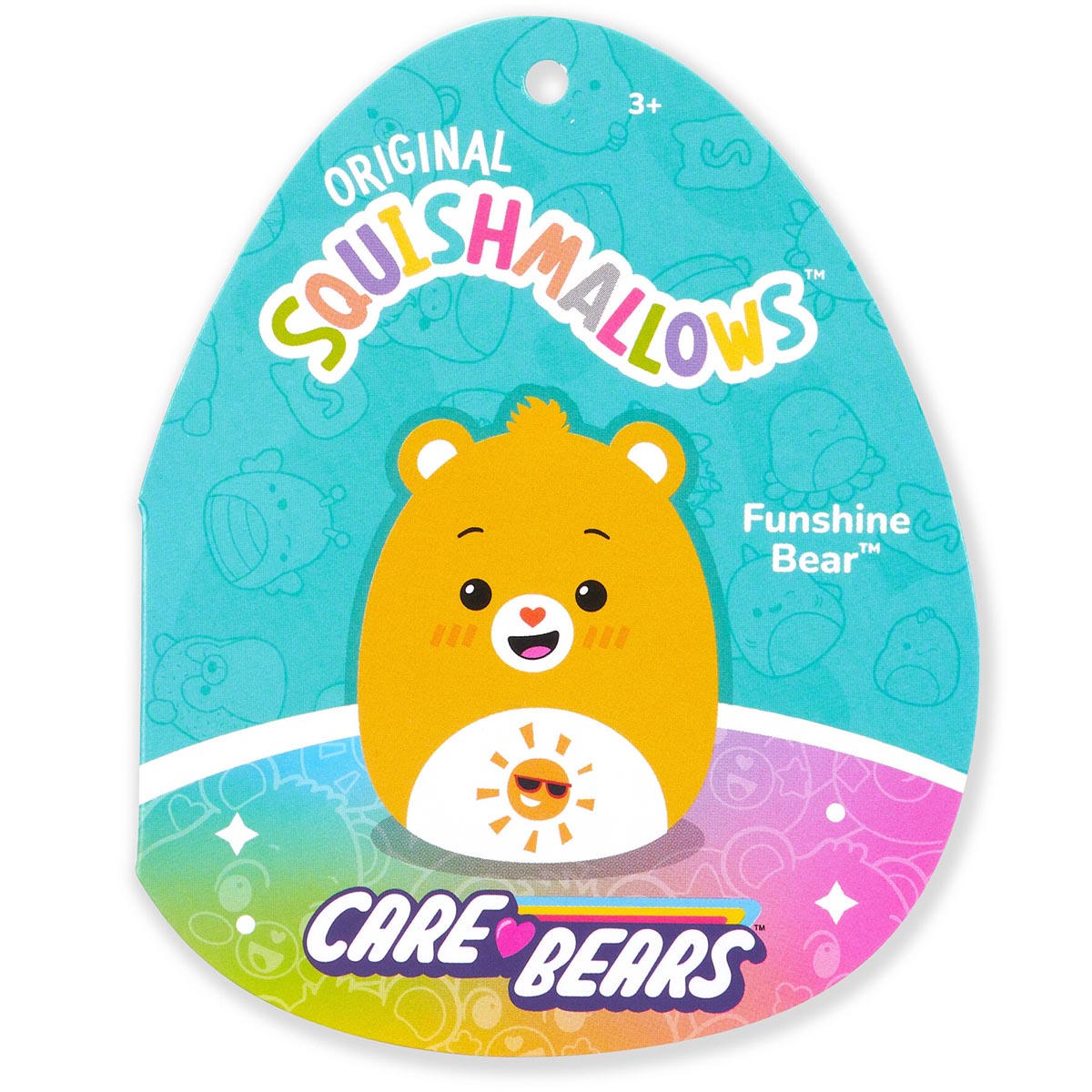 Squishmallows Special Offer | Care Bears Funshine Bear | Jazwares