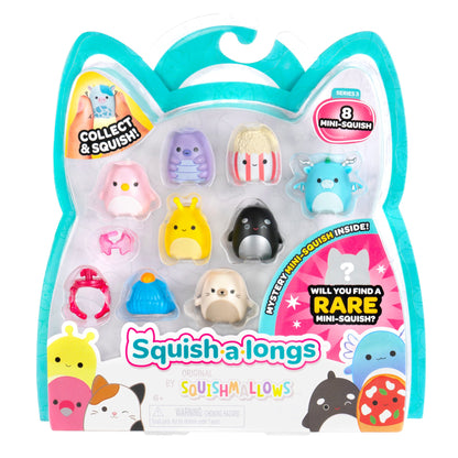 Squishmallows Top Pick | Squish-a-longs Mini-Squish 8-Pack Style 2 | Jazwares