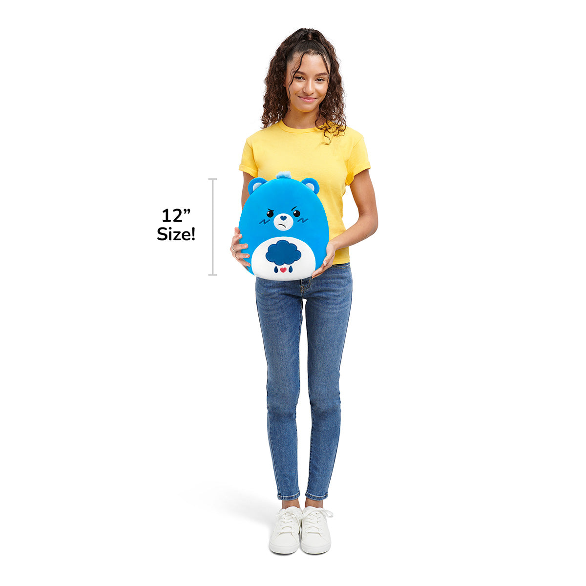 Squishmallows Special Offer | Care Bears 12-Inch Grumpy Bear | Jazwares