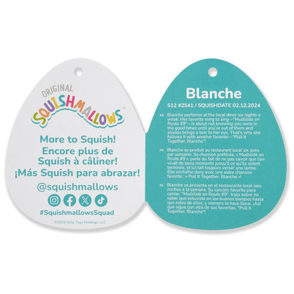 Squishmallows Trending | 12" Blanche the Cream and Purple Possum | Jazwares