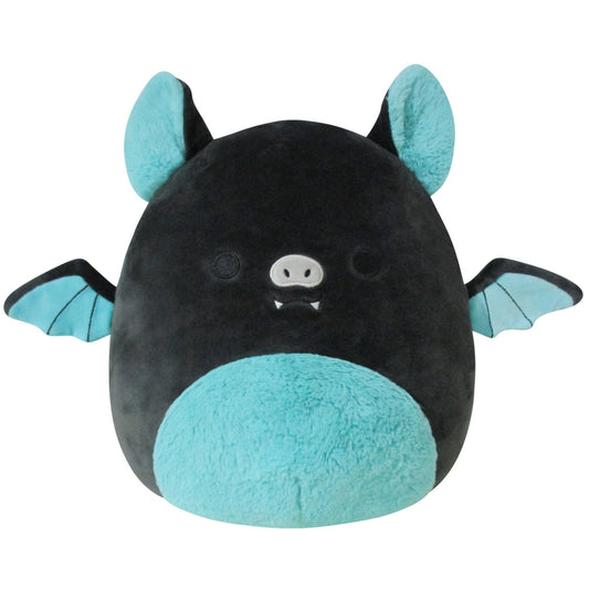Squishmallows Quality | 12" Aldous the Black and Teal Fruit Bat | Jazwares