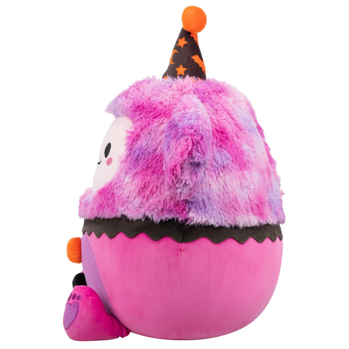 Squishmallows Best Price | 20" Woxie the Magenta Bigfoot in Clown Costume | Jazwares