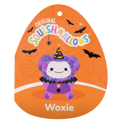 Squishmallows Best Price | 20" Woxie the Magenta Bigfoot in Clown Costume | Jazwares