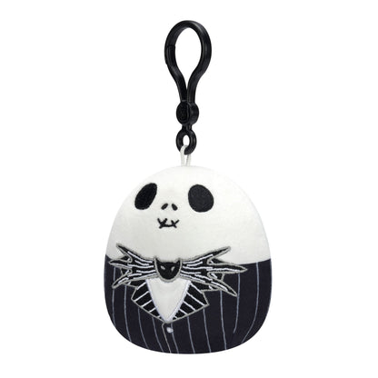 Squishmallows Special Offer | 3.5-Inch Disney Jack Skellington and Sally Clip 2-Pack | Jazwares