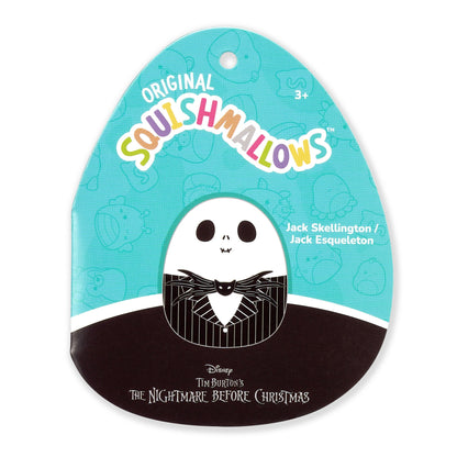 Squishmallows Special Offer | 3.5-Inch Disney Jack Skellington and Sally Clip 2-Pack | Jazwares