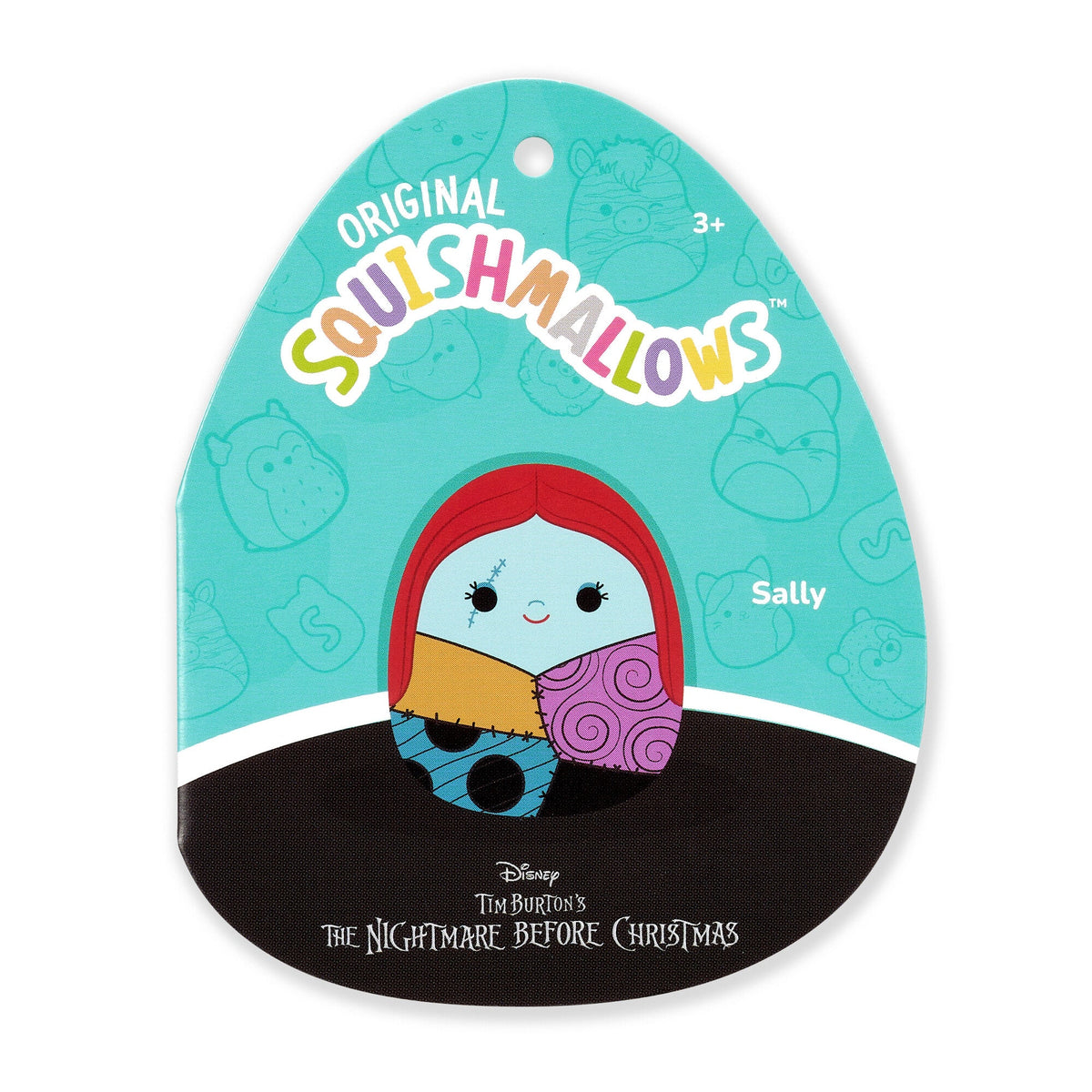 Squishmallows Special Offer | 3.5-Inch Disney Jack Skellington and Sally Clip 2-Pack | Jazwares