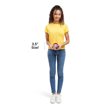 Squishmallows Special Offer | 3.5-Inch Disney Jack Skellington and Sally Clip 2-Pack | Jazwares