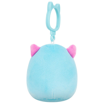 Squishmallows Featured | 3.5-Inch Pookems the Blue Yeti Clip | Jazwares