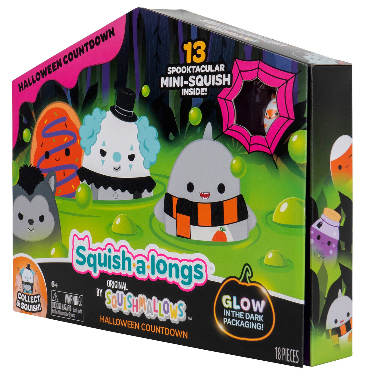 Squishmallows Value | Squish-a-longs Halloween Countdown Calendar | Jazwares