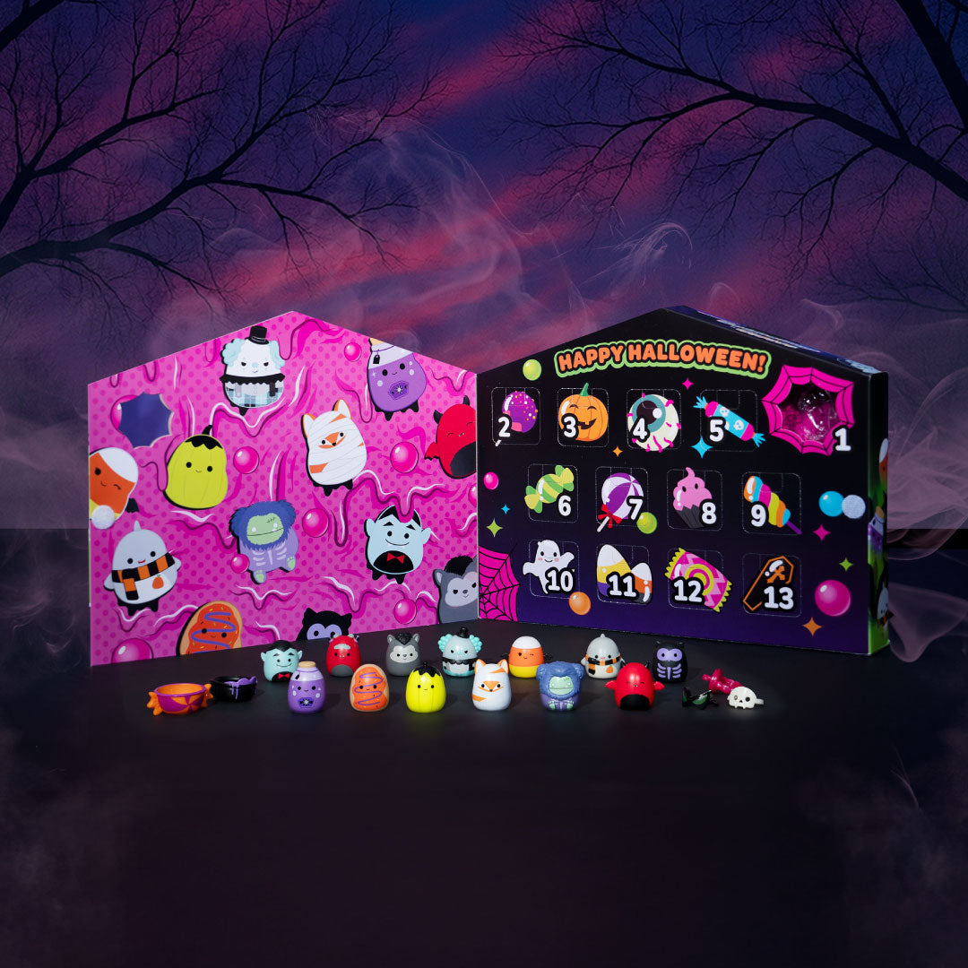 Squishmallows Value | Squish-a-longs Halloween Countdown Calendar | Jazwares