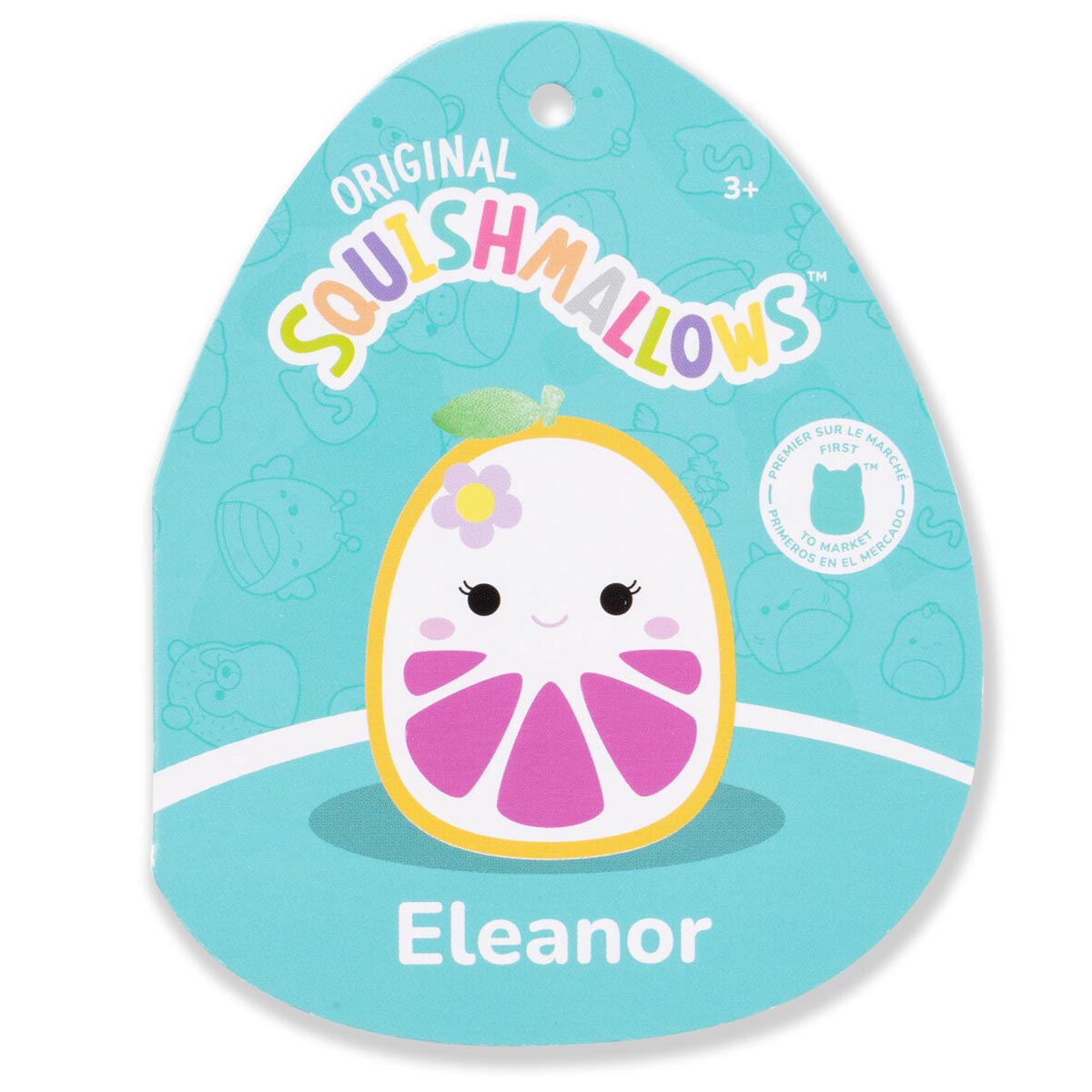 Squishmallows Value | 5" Eleanor the Yellow Grapefruit | Jazwares