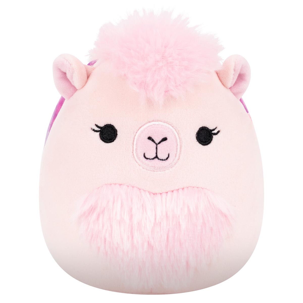 Squishmallows Customer Favorite | 5" Carlee the Light Pink Camel with Fuzzy Belly | Jazwares