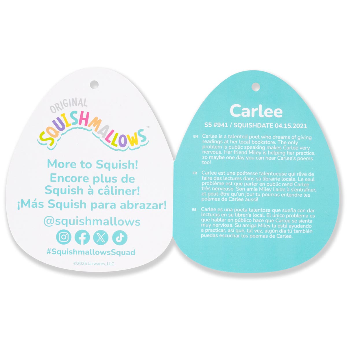 Squishmallows Customer Favorite | 5" Carlee the Light Pink Camel with Fuzzy Belly | Jazwares