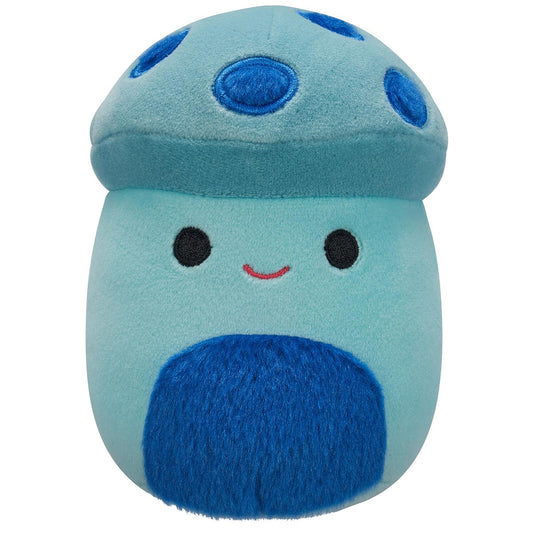 Squishmallows Featured | 5" Ankur the Teal Mushroom with Fuzzy Belly | Jazwares