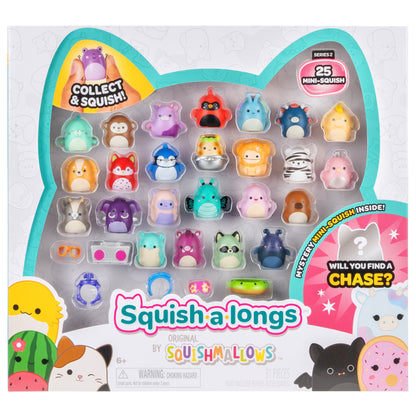 Squishmallows Smart Buy | Squish-a-longs Mini-Squish 25-Pack | Jazwares
