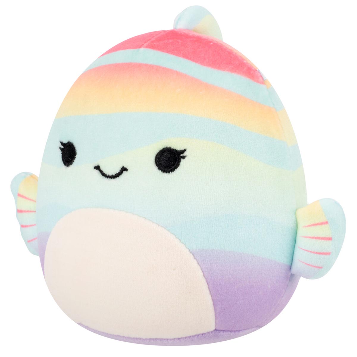 Squishmallows Top Pick | 5" Canda the Rainbow Striped Fish | Jazwares