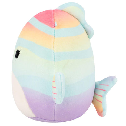 Squishmallows Top Pick | 5" Canda the Rainbow Striped Fish | Jazwares