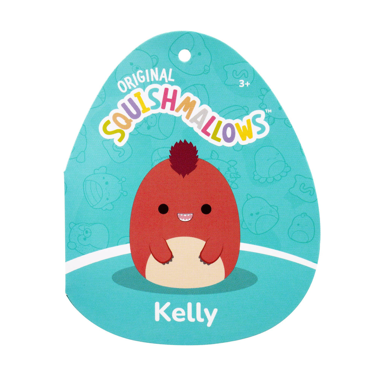 Squishmallows Best Price | 8" Kelly the Red Velociraptor | Jazwares