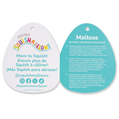 Squishmallows Trusted | 8" Maltese the Sun Bear | Jazwares