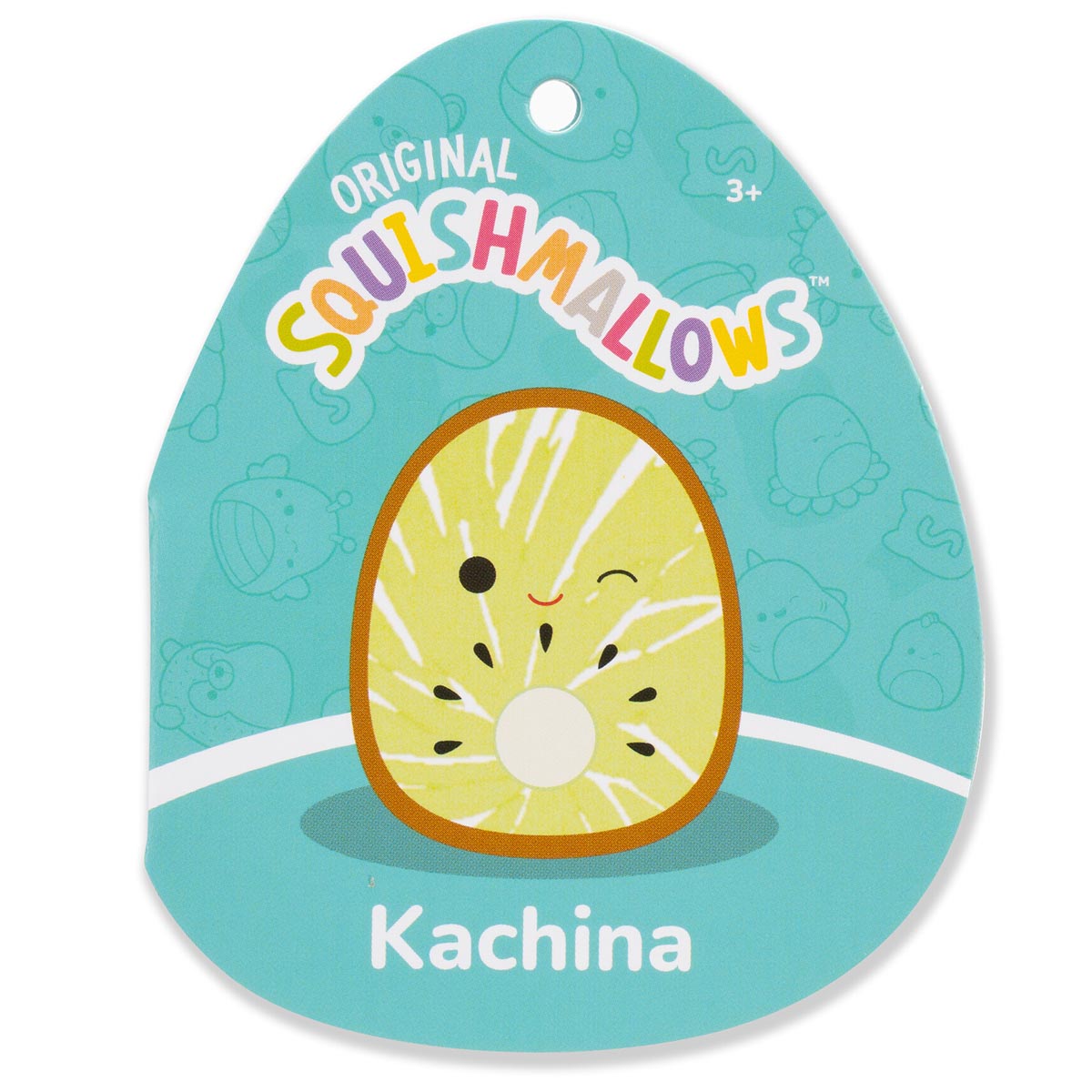 Squishmallows Best Seller | 8" Kachina the Winking Kiwi | Jazwares