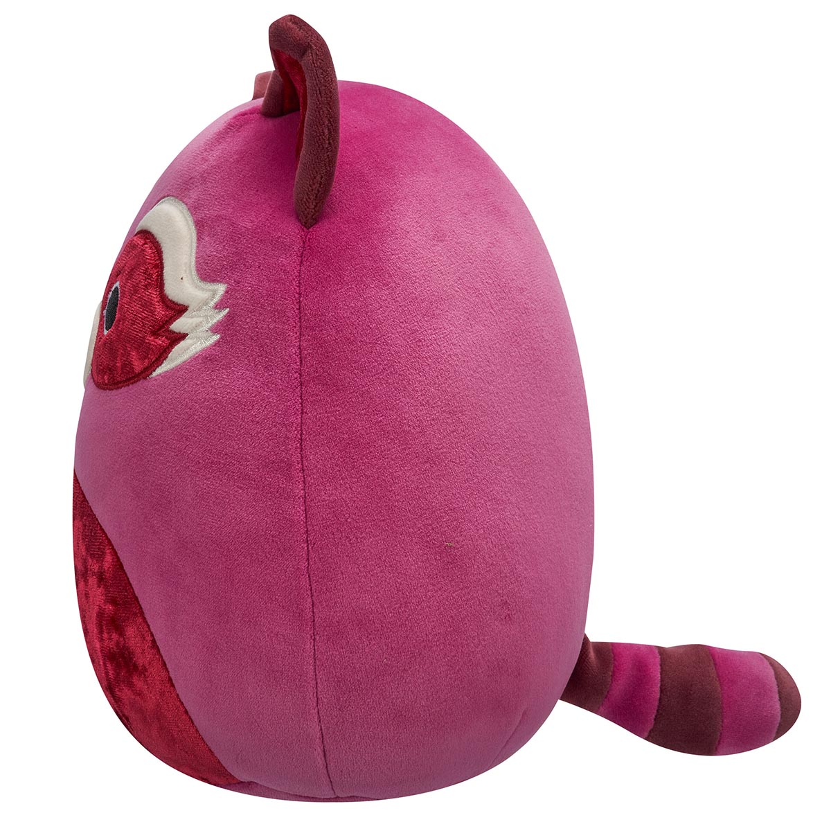Squishmallows Best Price | 8" Olivieri the Maroon Raccoon with Velvet Accents | Jazwares