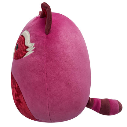 Squishmallows Best Price | 8" Olivieri the Maroon Raccoon with Velvet Accents | Jazwares