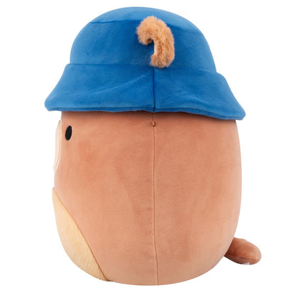 Squishmallows Trusted | 12" Stokely the Brown Kodiak Bear with Bucket Hat | Jazwares