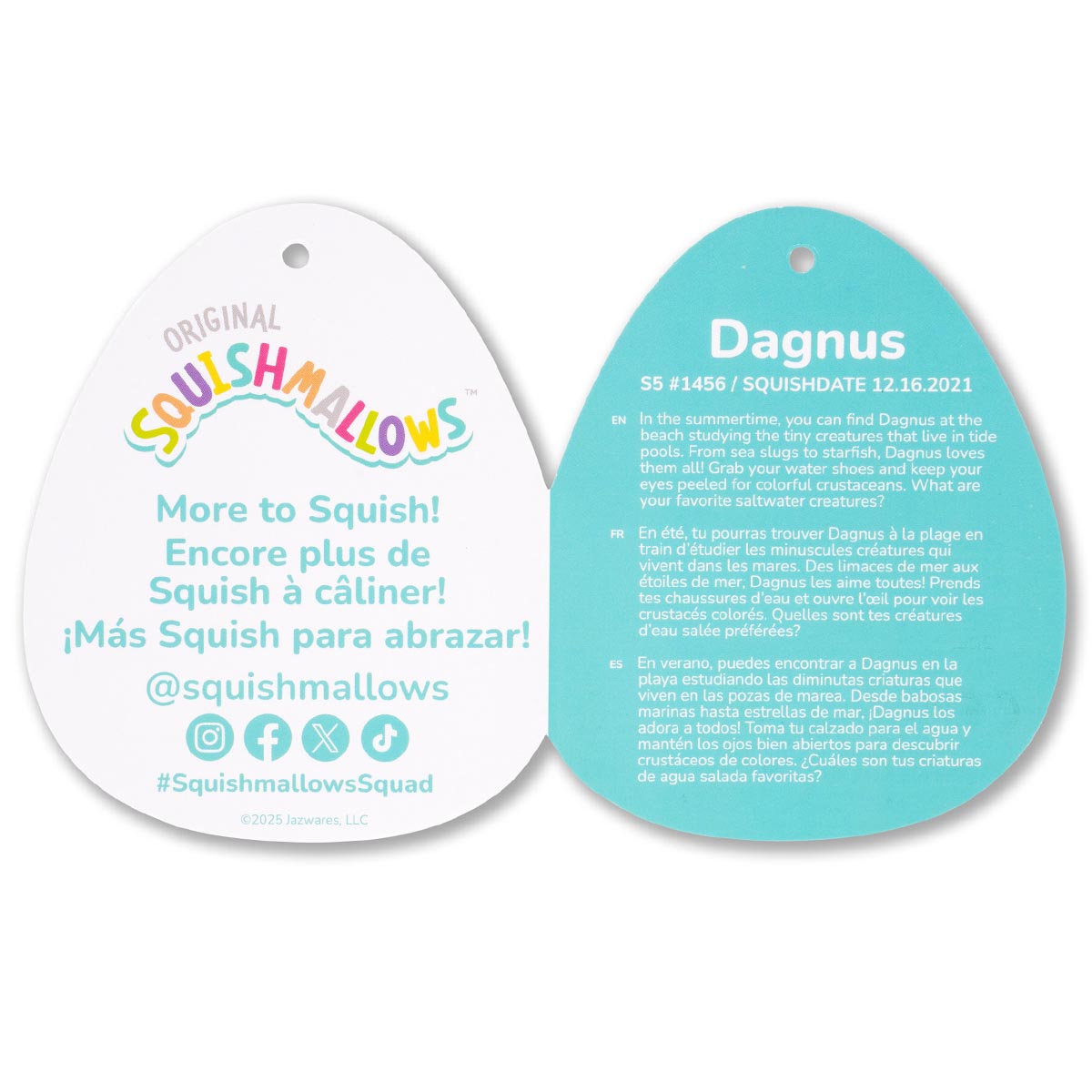 Squishmallows Hot Sale | 5" Dagnus the Tan Highland Cow | Jazwares