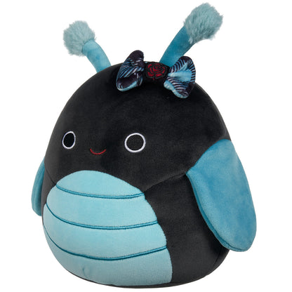 Squishmallows Exclusive | 14" Celie the Teal and Black Grasshopper with Bow | Jazwares