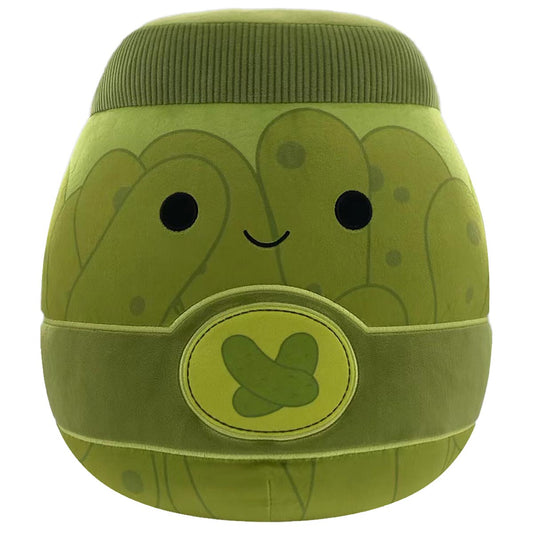 Squishmallows Hot Sale | 14" Zaid the Green Pickle Jar | Jazwares