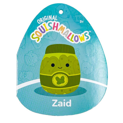 Squishmallows Hot Sale | 14" Zaid the Green Pickle Jar | Jazwares