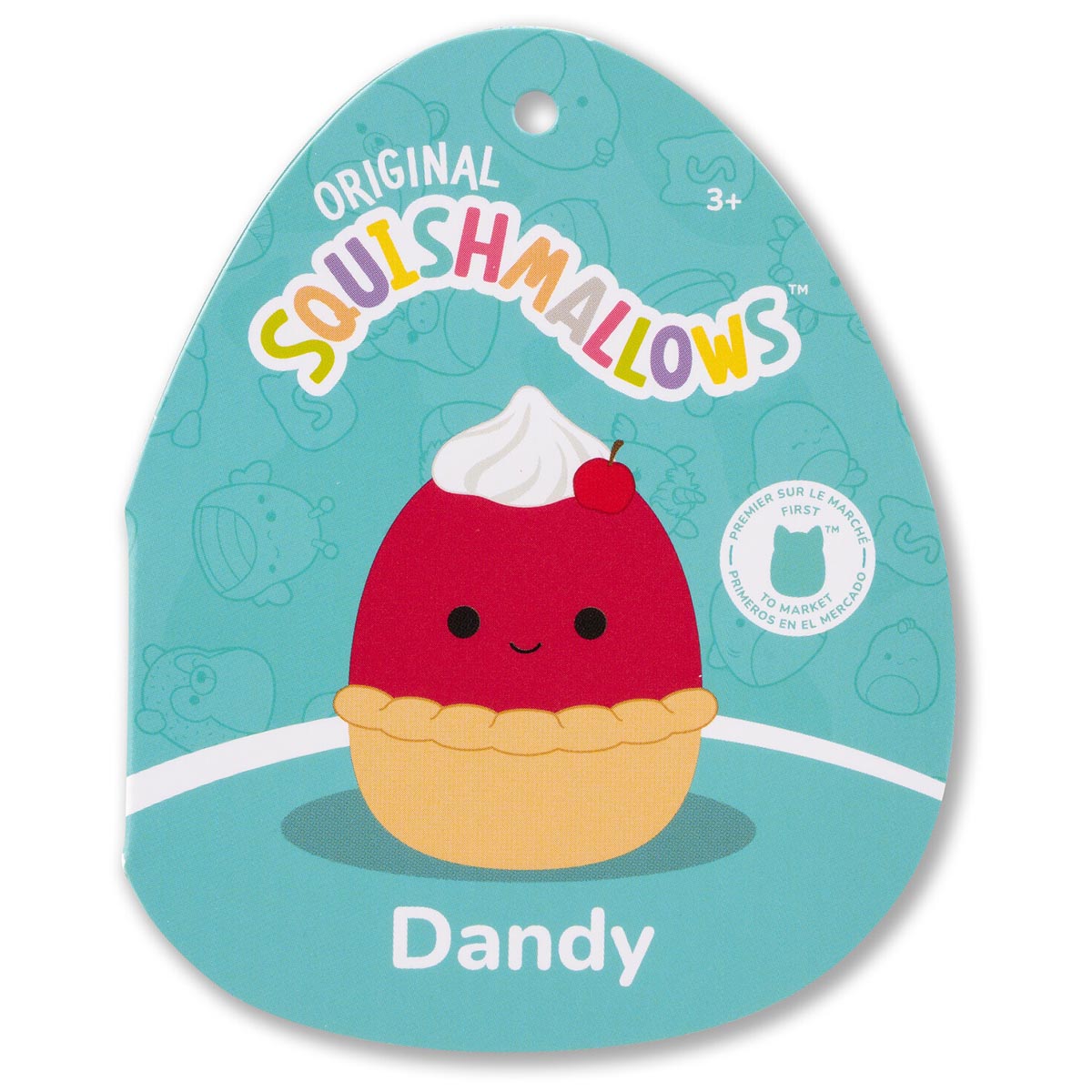 Squishmallows Featured | 12" Dandy the Mischievous Cherry Pie | Jazwares