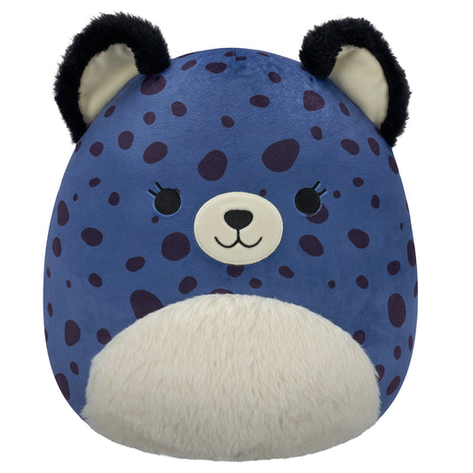 Squishmallows Top Pick | 12" Spotts the Navy Blue Cheetah | Jazwares