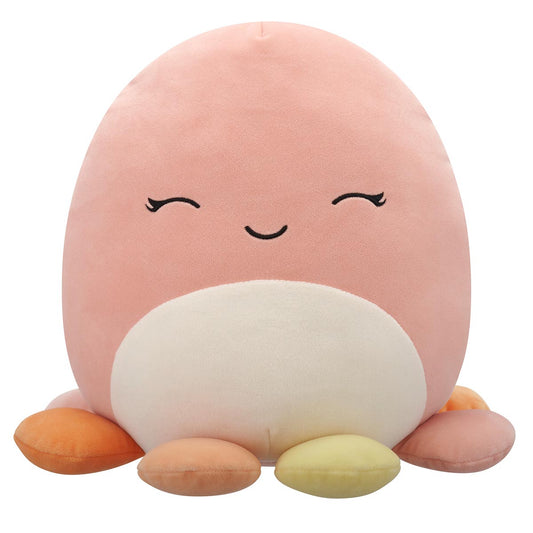 Squishmallows Trending | 12" Melina the Happy Peach Octopus | Jazwares