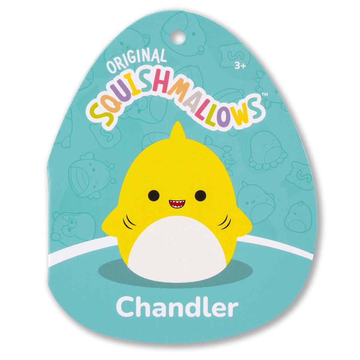 Squishmallows Customer Favorite | 12" Chandler the Yellow Shark | Jazwares