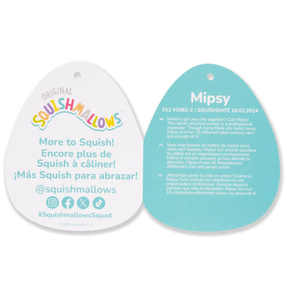 Squishmallows New | 12" Mipsy the Green Axolotl with “Feliz Cumple” Embroidery | Jazwares