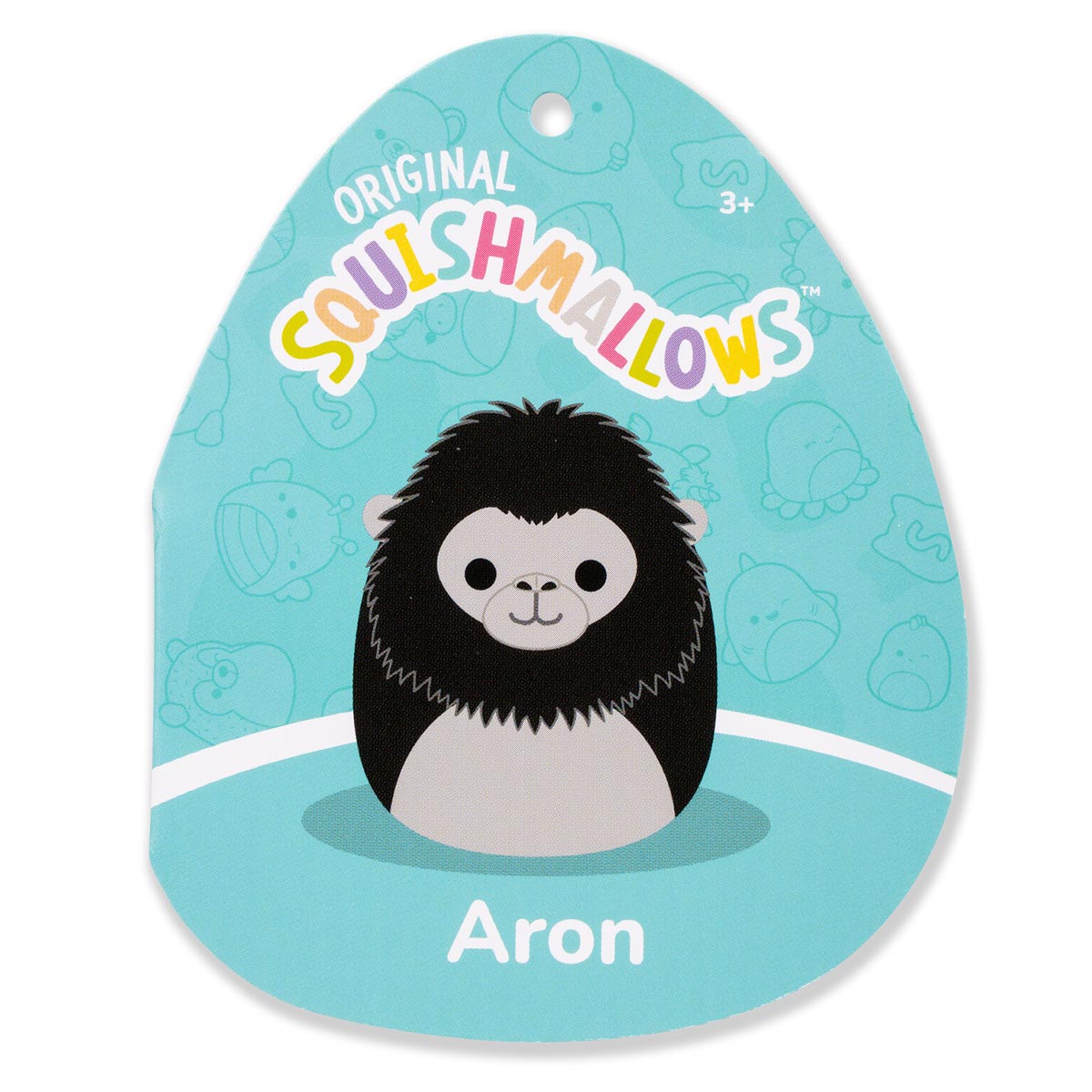 Squishmallows Classic | 14" Aron the Black Gorilla | Jazwares