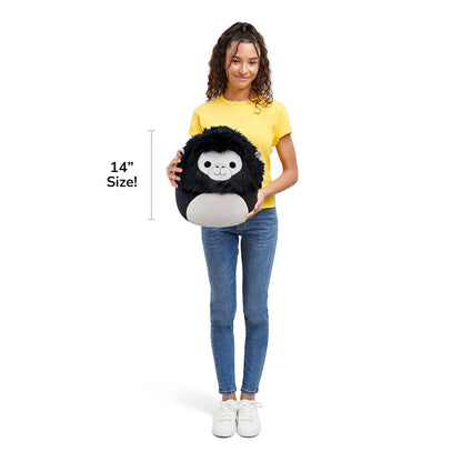 Squishmallows Classic | 14" Aron the Black Gorilla | Jazwares