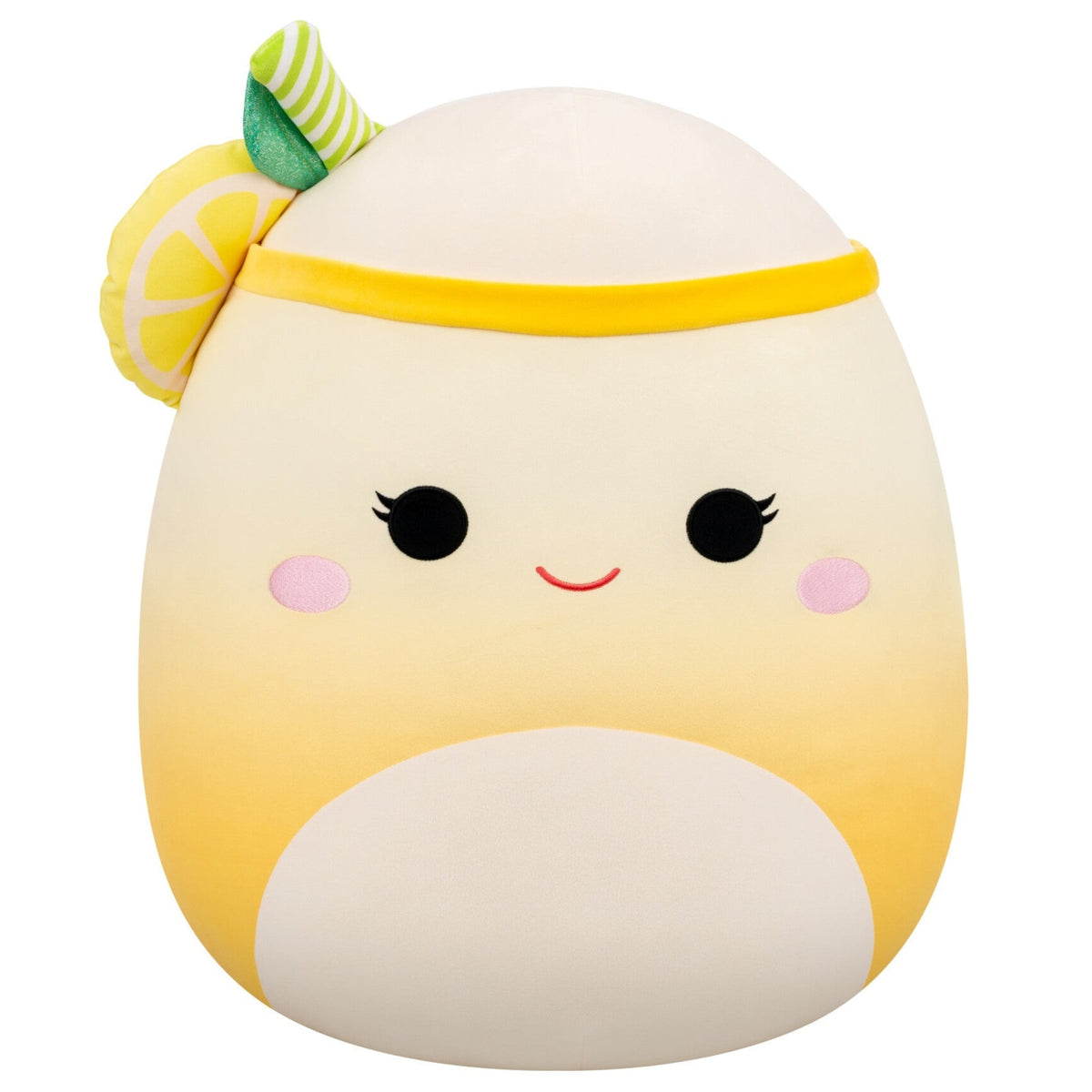 Squishmallows Popular | 20-Inch Medina the Yellow Lemonade Slushie | Jazwares
