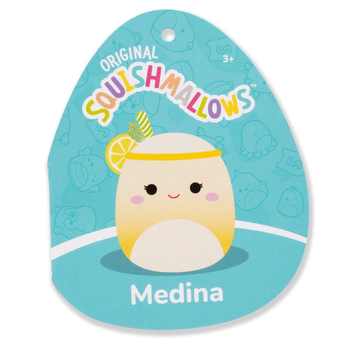 Squishmallows Popular | 20-Inch Medina the Yellow Lemonade Slushie | Jazwares