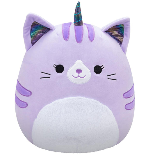 Squishmallows Everyday | 14" Analea the Purple Caticorn | Jazwares