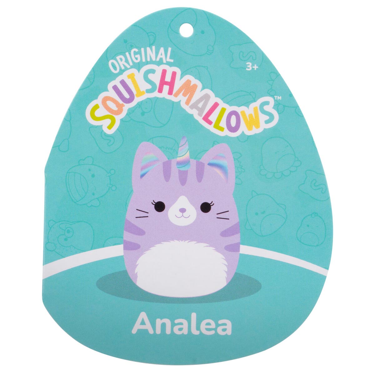 Squishmallows Everyday | 14" Analea the Purple Caticorn | Jazwares