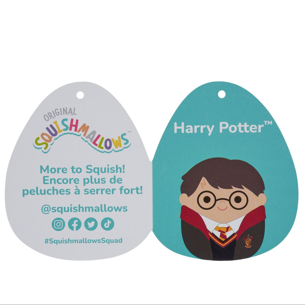 Squishmallows Quality | 10" Harry Potter Plush | Jazwares