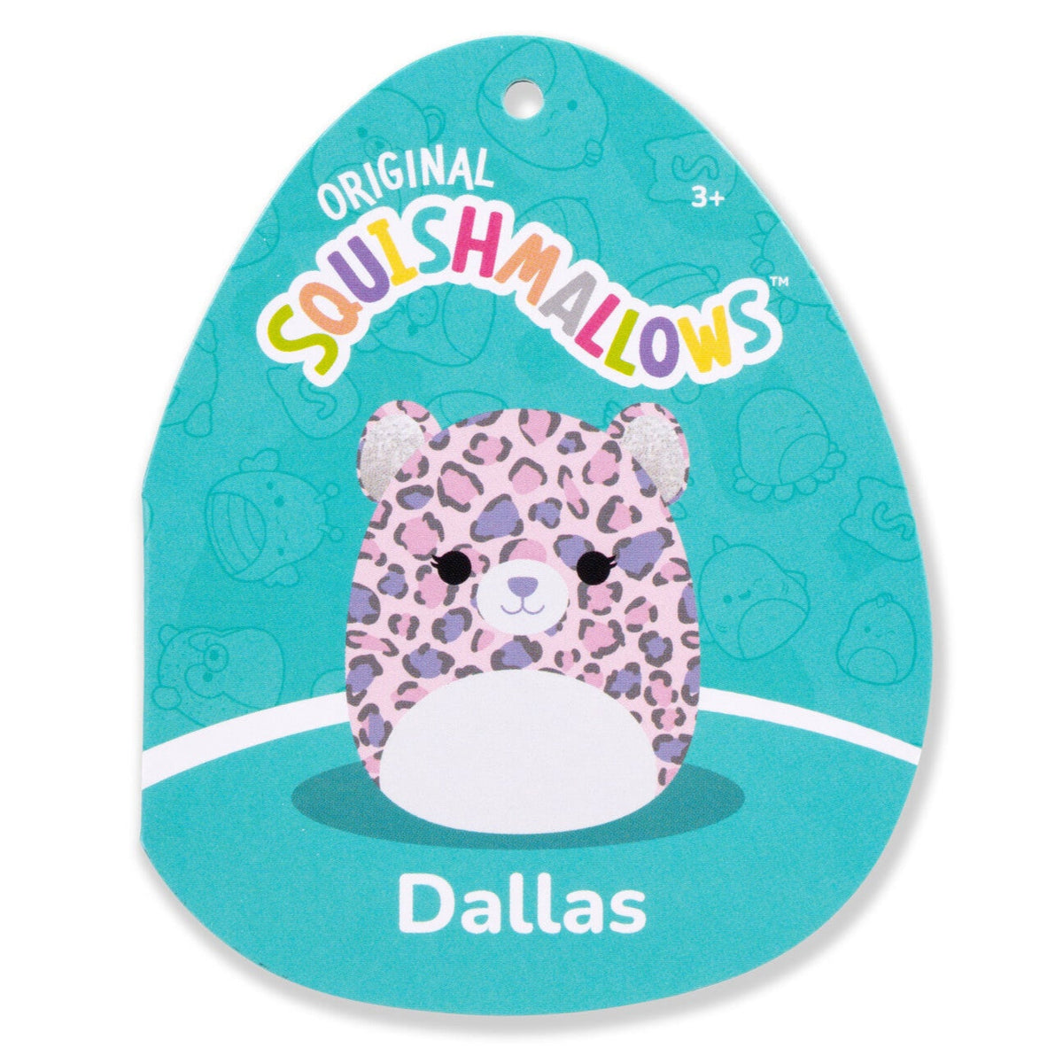 Squishmallows Hot Sale | 12" Dallas Pink and Purple Leopard | Jazwares