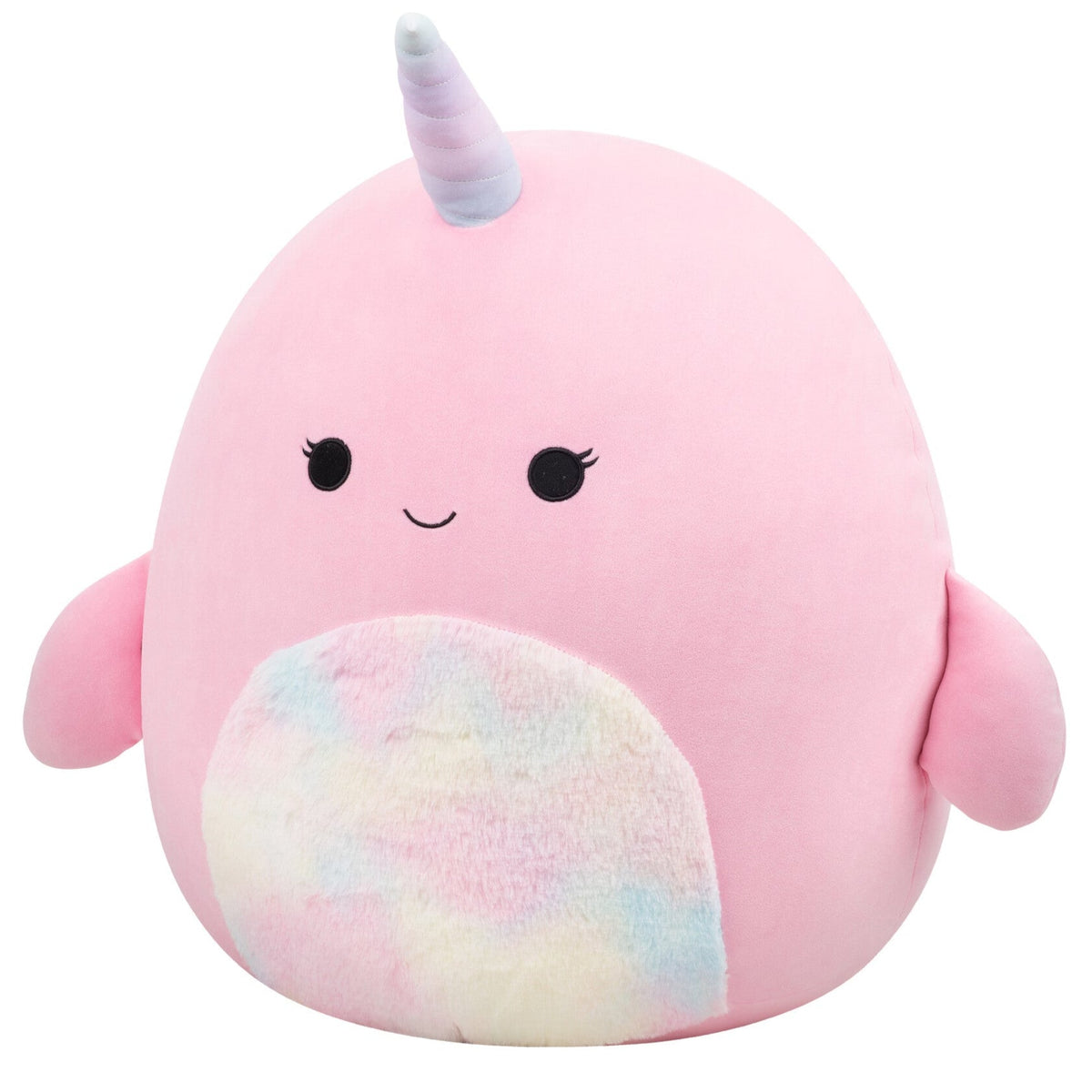 Squishmallows Value | 20" Esme the Pink Narwhal | Jazwares