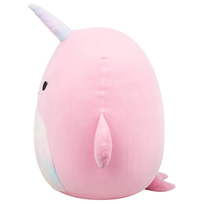 Squishmallows Value | 20" Esme the Pink Narwhal | Jazwares