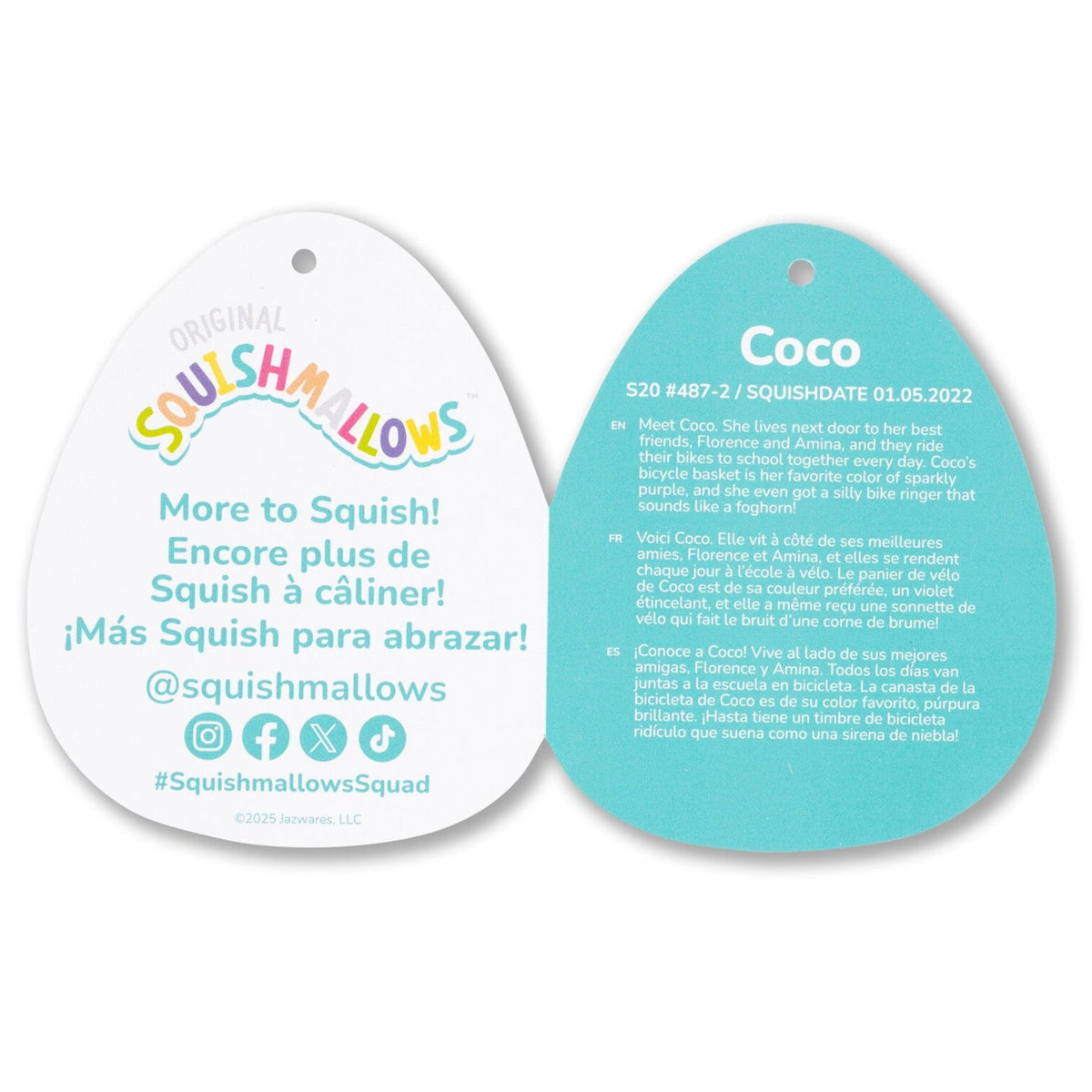 Squishmallows Top Pick | 20" Coco the Mint Green Koala | Jazwares