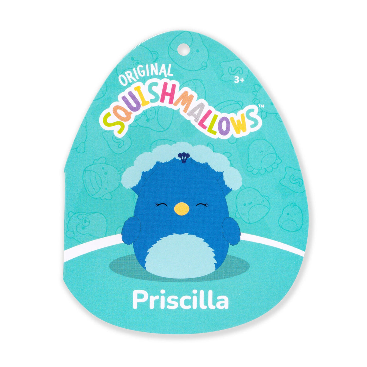 Squishmallows Value | 16" Priscilla the Blue Peacock | Jazwares